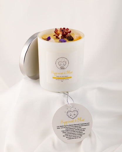 Citrus Soy Candle | Bright Citrus Aroma, Non-Toxic Clean Burn